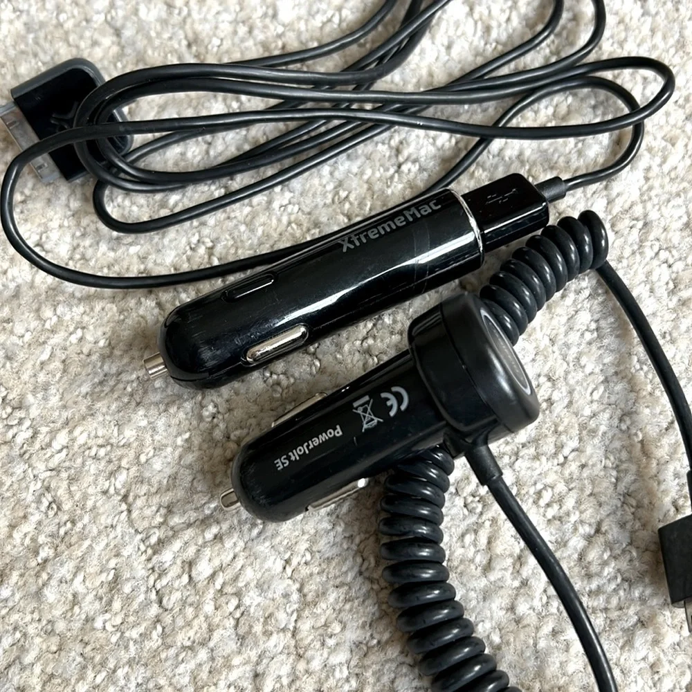 2 iPad car chargers. SUPER FAST SHIPPING